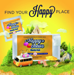 Happy-chews-mountains Bluebird District on Colfax Avenue GroundSwell - Get happy with Happy Chews!